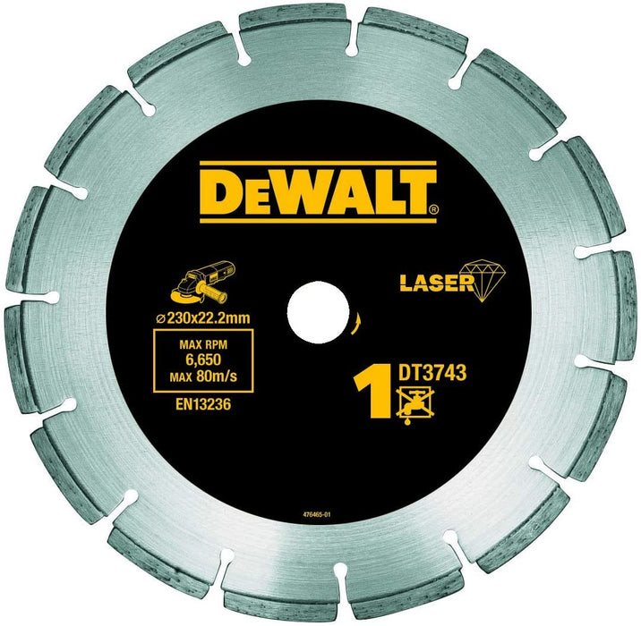 DeWALT DT3743-XJ angle grinder accessory Cutting disc