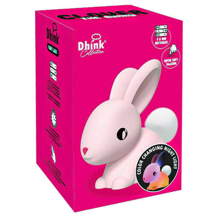 PINK BUNNY DHINK CHILDREN'S LAMP