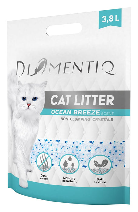 DIAMENTIQ Ocean Breeze - Cat litter - 3,8 l