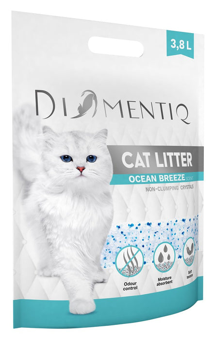 DIAMENTIQ Ocean Breeze - Cat litter - 3,8 l