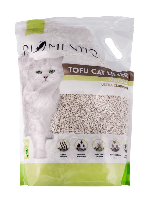 DIAMENTIQ Tofu Matcha Ultra clumping - plant-based litter - 4kg