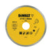 DIAMOND DISC FOR NON-METAL CUTTING DEWALT 110x1.6x20 - Дискове за ъглошлайфи<<<Консумативи за