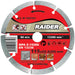DIAMOND DISC FOR NON-METAL CUTTING RAIDER 115x2x22.23 - Дискове за ъглошлайфи<<<Консумативи за