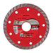 DIAMOND DISC FOR NON-METAL CUTTING RAIDER 125x2x22.2 - Дискове за ъглошлайфи<<<Консумативи за