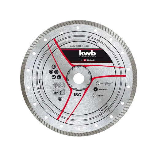 DIAMOND STONE CUTTING DISC EINHELL 300X25.4 - Дискове за ъглошлайфи<<<Консумативи за електроинструменти<<<Инструменти и
