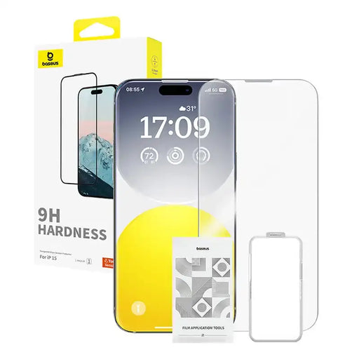 Diamond Tempered Glass Baseus 0.3mm for iPhone 15 - For smartphones<<<Tempered glass and screen protectors<<<GSM