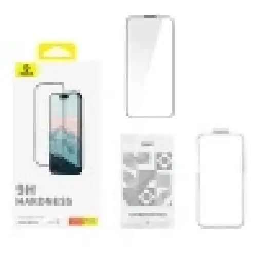 Diamond Tempered Glass Baseus 0.3mm for iPhone 15Pro - For smartphones<<<Tempered glass and screen protectors<<<GSM