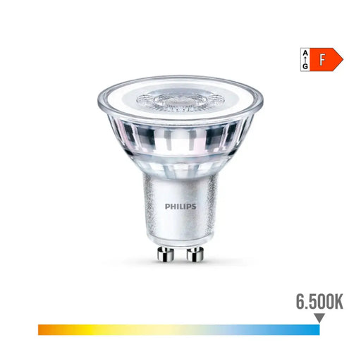 Dichroic LED Light Bulb Philips F 4,6 W 50 W GU10 390 lm 5 x 5,4 cm (6500 K) - Декорация и Осветление<<<Дом