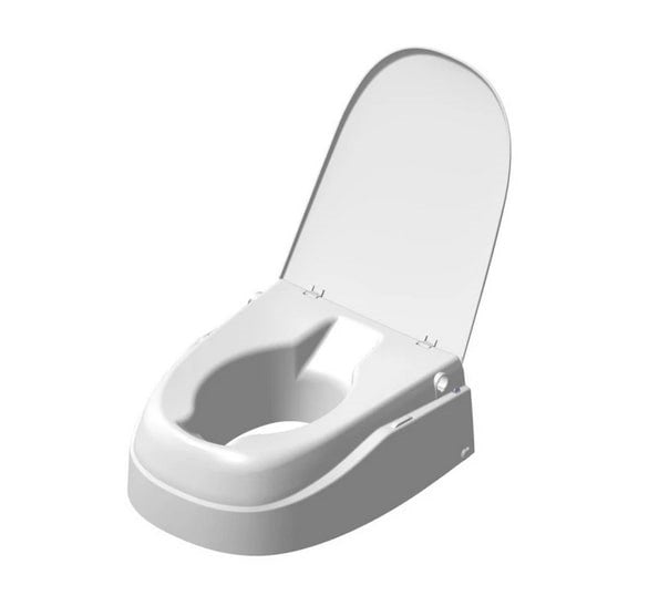 Dietz SmartFix adjustable toilet seat without armrests