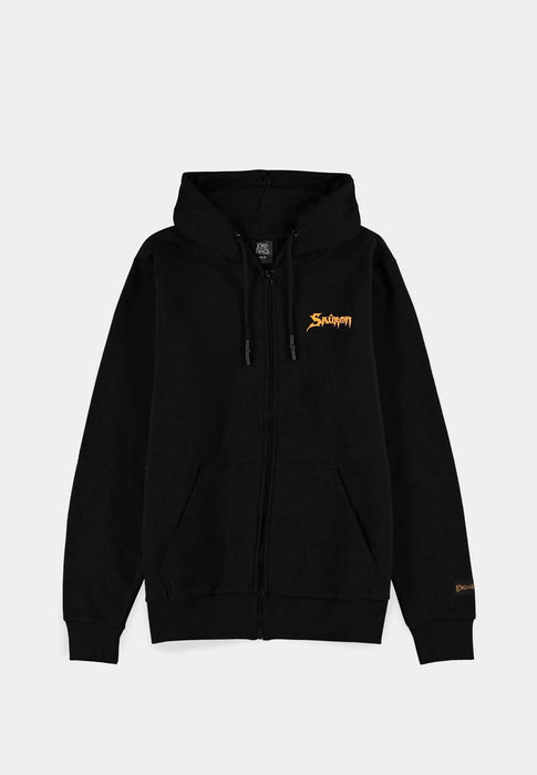 Sweatshirt DIFUZED The Lord of the Rings - Black Sauron - Men's Zipper, S