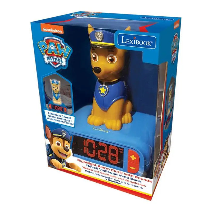 Digital alarm clock with a Chase 3D nightlight Lexibook - Watches and alarm clocks<<<Children’s room<<<Mom