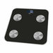 Digital Bathroom Scales JATA HBAS1155 Black Glass Tempered Glass 180 kg - Баня<<<Дом Градина<<<BigBuy&&&Кантари за