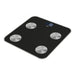 Digital Bathroom Scales JATA HBAS1155 Black Glass Tempered Glass 180 kg - Баня<<<Дом Градина<<<BigBuy&&&Кантари за