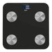 Digital Bathroom Scales JATA HBAS1155 Black Glass Tempered Glass 180 kg - Баня<<<Дом Градина<<<BigBuy&&&Кантари за