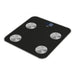 Digital Bathroom Scales JATA HBAS1155 Black Glass Tempered Glass 180 kg - Баня<<<Дом Градина<<<BigBuy&&&Кантари за