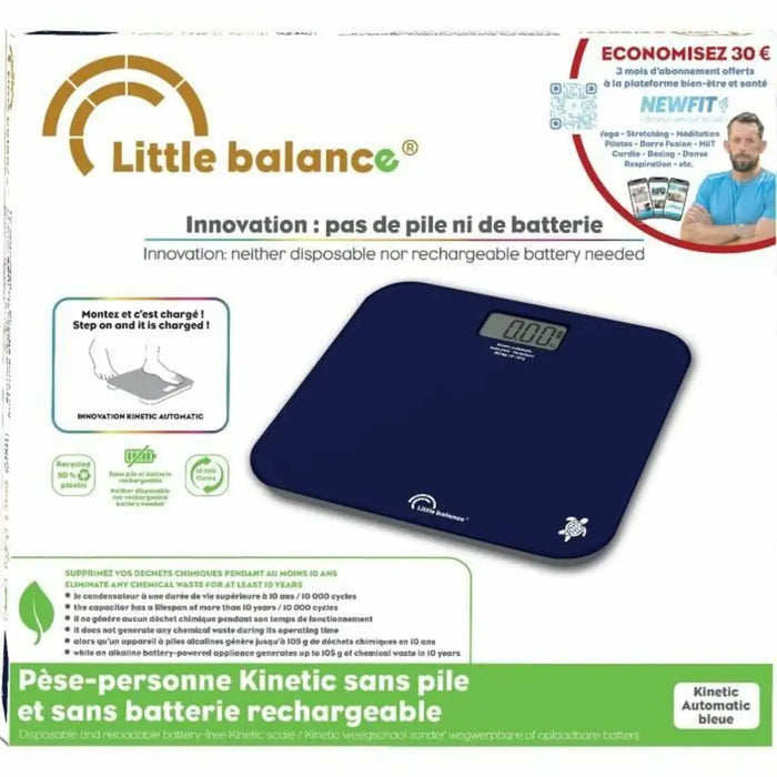 Digital Bathroom Scales Little Balance Kinetic Auto Blue - Баня<<<Дом Градина<<<BigBuy&&&Кантари за баня<<<Баня<<<Дом