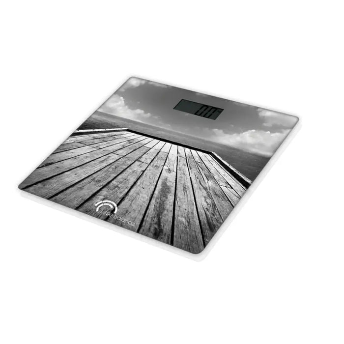 Digital Bathroom Scales Little Balance Pontoon Brown Multicolour 180 kg 30 x 30 cm - Баня<<<Дом