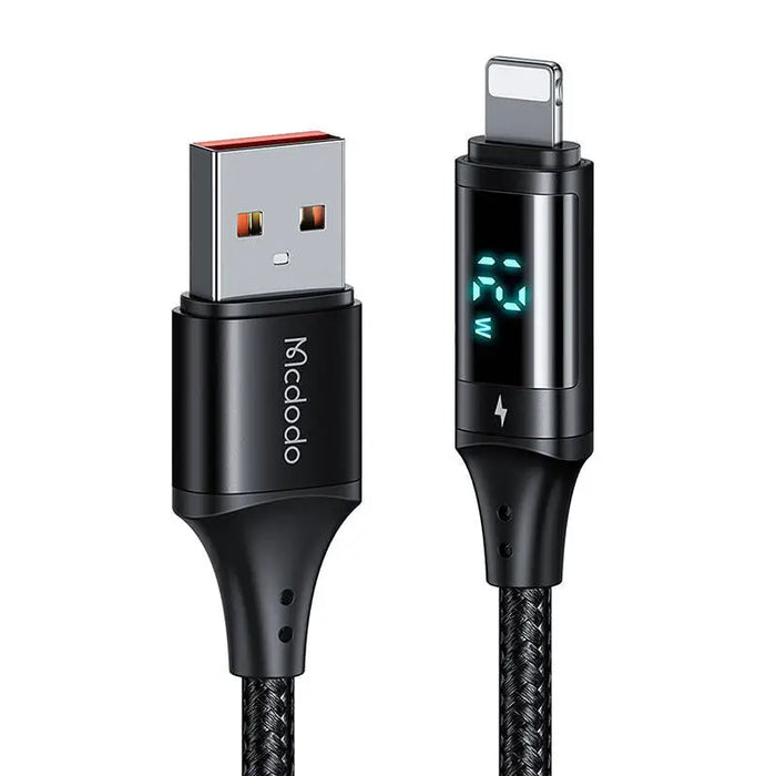 Digital Display USB to Lightning Data Cable Mcdodo CA-1060 1.2m - USB to Lightning<<<USB cables<<<GSM