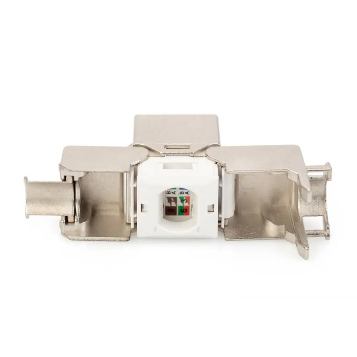 Digitus CAT 6A Keystone module shielded tool-free mounting connection - OutletsKGW-GNI<<<Cables jacks