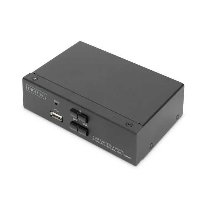 Digitus KVM Switch 2 Port Single Display 4K HDMI® - SwitchesKVV-PRZ<<<KVMKVV<<<ActionPL