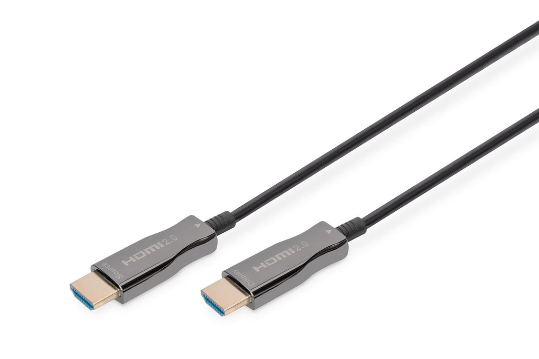 Digitus HDMI AOC Hybrid Fiber Optic Cable, UHD 4K, 15 m