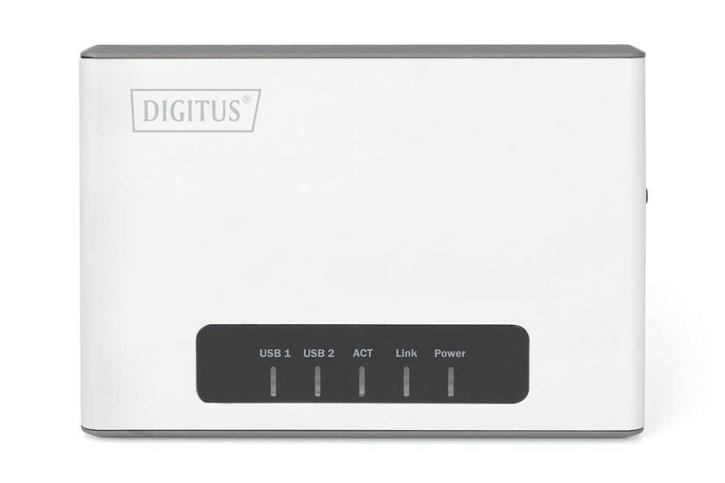 Digitus 2 Port USB 2.0 Wireless Multi-Functional Network Server, 300 Mbps