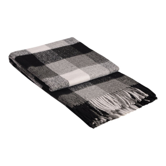 BLANKET DILIOS PALERMO 140X200 CM GRAY