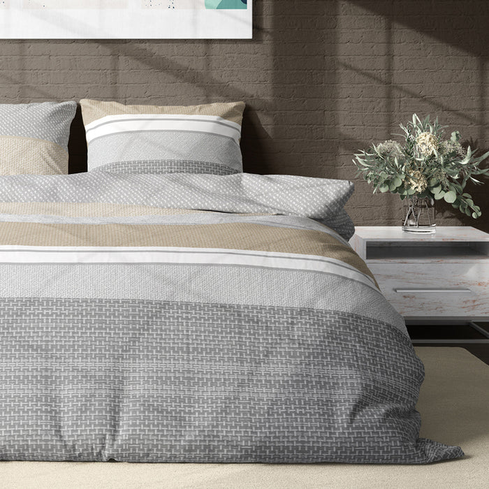 DOUBLE BEDROOM SET DILIOS 4 PIECES RANFORCE NORTH