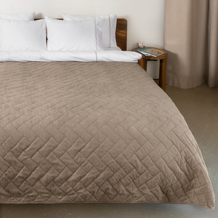 SIENA DILIOS 160X220 CM BEIGE QUILT