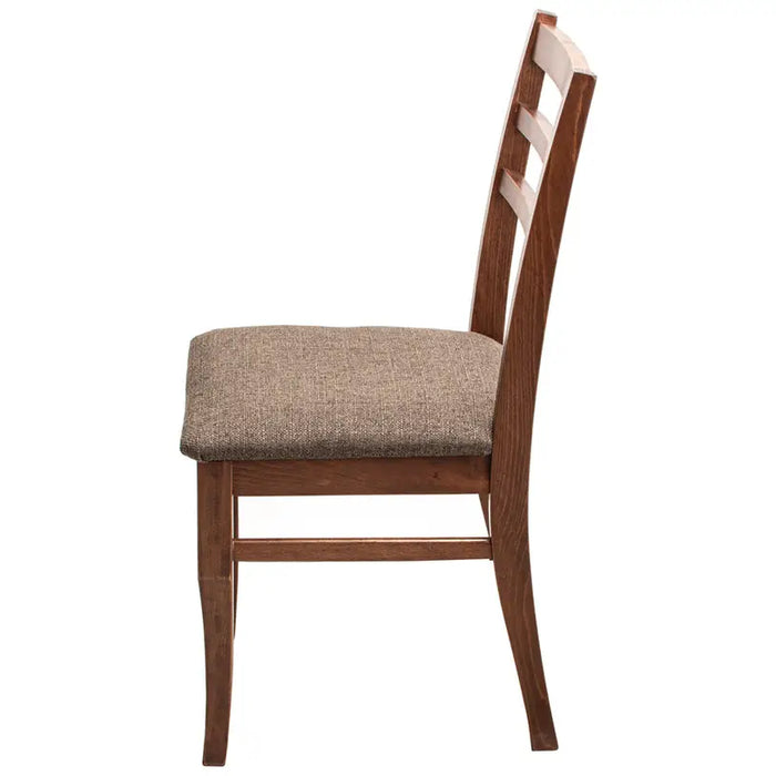 DINING CHAIR INA WALNUT - Трапезни столове<<<Мебели и обков<<<Мебели и интериор<<<Praktiker&&&Трапезни