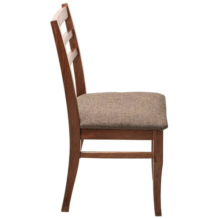 DINING CHAIR INA WALNUT - Трапезни столове<<<Мебели и обков<<<Мебели и интериор<<<Praktiker&&&Трапезни