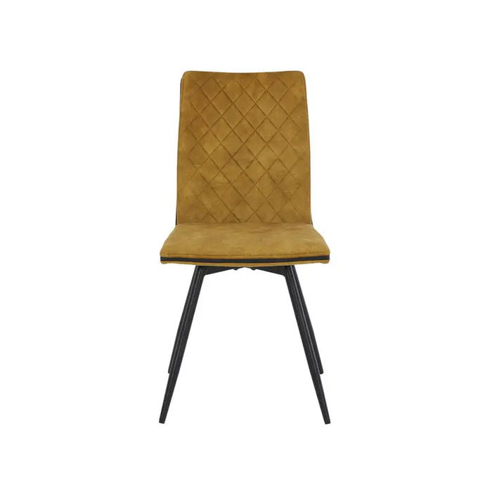 DINING CHAIR LAURA GOLD - Трапезни столове<<<Мебели и обков<<<Мебели и интериор<<<Praktiker&&&Трапезни