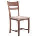 DINING CHAIR TOMMY WALNUT 42X88X47CM - Трапезни столове<<<Мебели и обков<<<Мебели и интериор<<<Praktiker&&&Трапезни