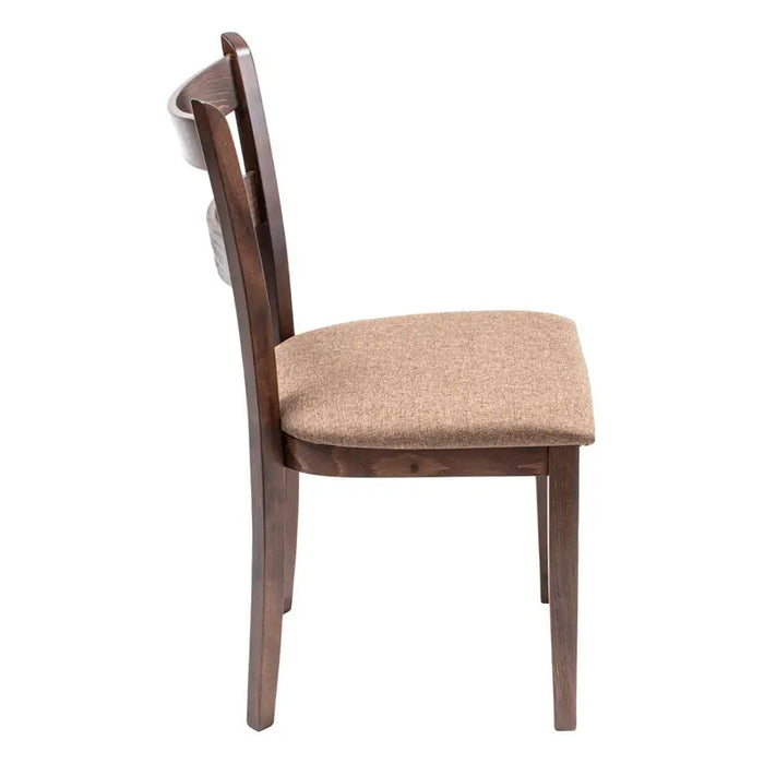 DINING CHAIR TONY WALNUT - Трапезни столове<<<Мебели и обков<<<Мебели и интериор<<<Praktiker&&&Трапезни
