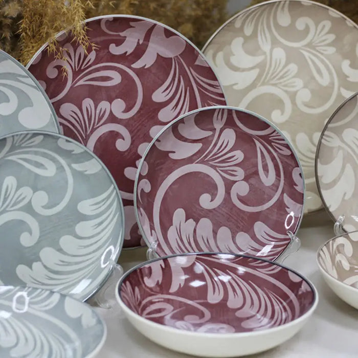 DINING SET 18 PIECES LOUISE ACANTO TOGNANA - Сервизи чаши и чинии<<<Домашни потреби<<<Кухня<<<Praktiker