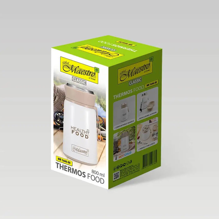 Dinner thermos Maestro MR-1646-80 (0,8 l) - Flasks & thermal mugsAGD-TKT<<<Home Appliance - ProductsAGD<<<ActionPL