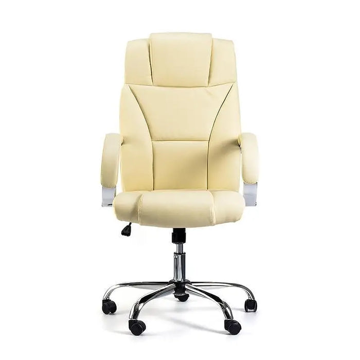 Director’s chair Aida eco-leather cream - Офис столове<<<За офиса<<<ZoraSite