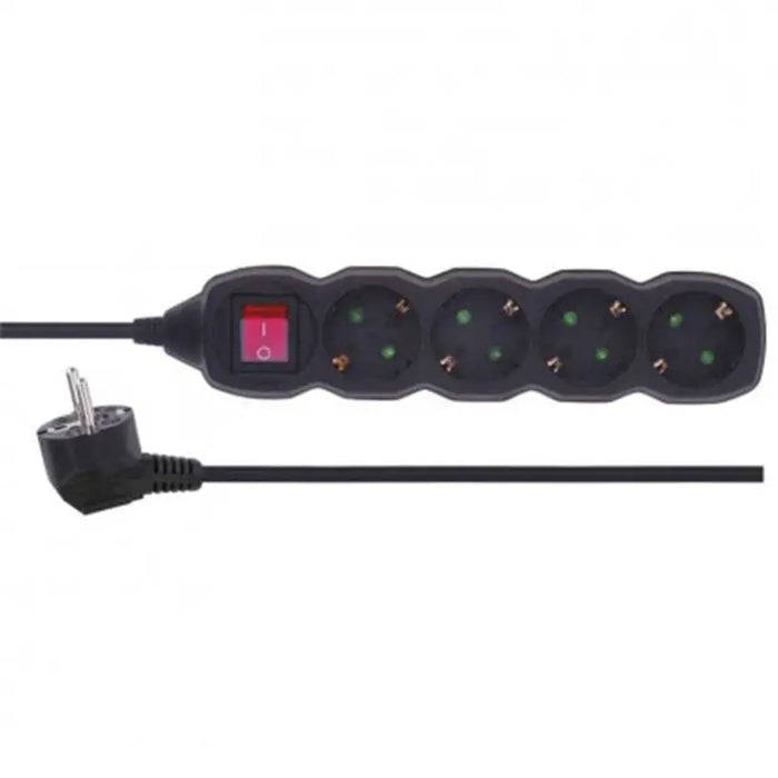 DISCONNECTOR ’WITH KEY 3M 4 SOCKETS’ EMOS 4 SOCKETS / 3 M. WITH KEY PC1423 - Разклонители и