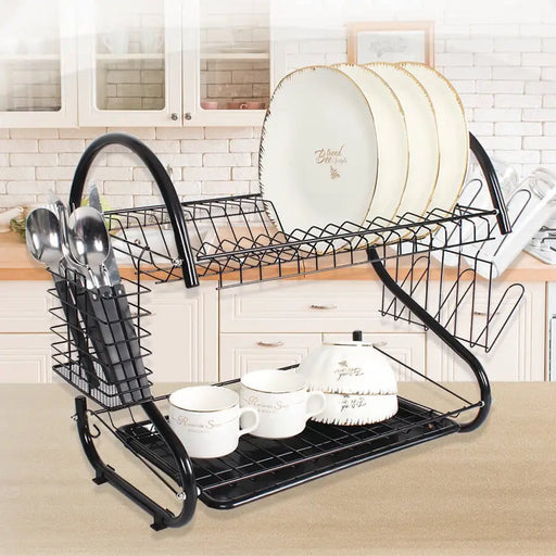 Dish drying rack 53 cm MR-1025-53-BLACK Maestro - General purpose accessoriesAGA-AKO<<<_Home Appliance