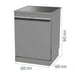 Dishwasher GORENJE GS673A97X 16 sets TotalDry Wi-Fi - Съдомиялни 60 см<<<Съдомиялни<<<Едра бяла техника<<<TechnoMix