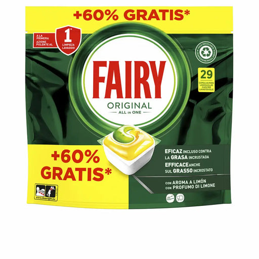 Dishwasher lozenges Fairy FAIRY TODO EN 1 LIMON - Почистване Прахосмукачки И Гладене<<<Дом Градина<<<BigBuy&&&Други