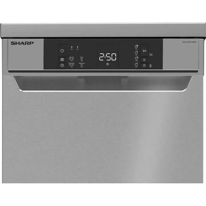 Dishwasher Sharp QW-NS1CF49ES 10 sets E 450 W mm - Съдомиялни<<<Домакински електроуреди<<<ZoraSite