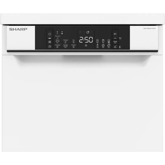 Dishwasher Sharp QW-NS22F47EW*** 10 sets E 45 W mm - Съдомиялни<<<Домакински електроуреди<<<ZoraSite