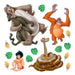 DISNEY STICKER 30X30 CM./1 JUNGLE BOOK PART - Стикери<<<Декорации<<<Мебели и интериор<<<Praktiker