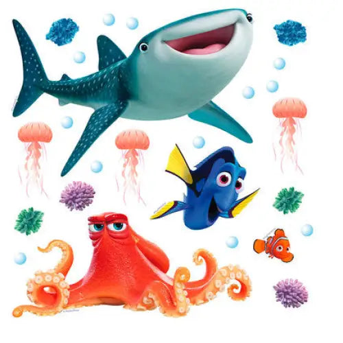 DISNEY STICKER 30X30 CM./1 PART FISHING BOAT - Стикери<<<Декорации<<<Мебели и интериор<<<Praktiker