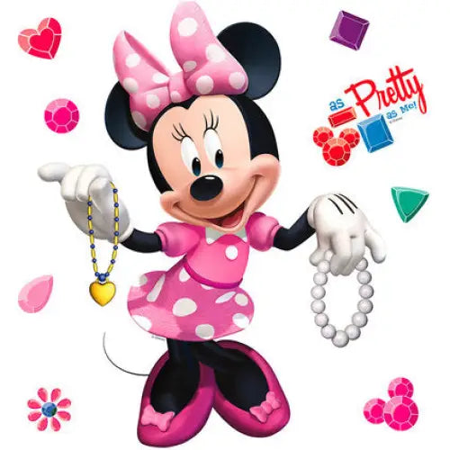 DISNEY STICKER 30X30 CM./1 PIECE MINI MOUSE - Стикери<<<Декорации<<<Мебели и интериор<<<Praktiker