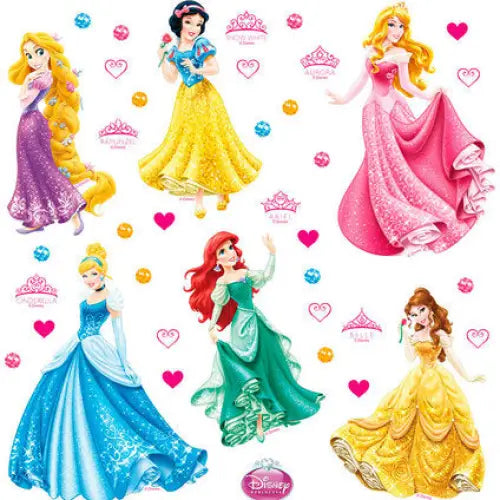 DISNEY STICKER 30X30 CM./1 PIECE PRINCESS - Стикери<<<Декорации<<<Мебели и интериор<<<Praktiker