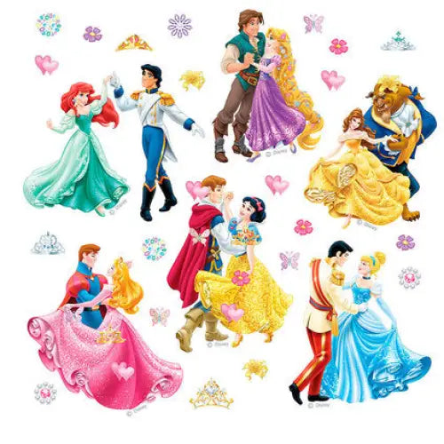 DISNEY STICKER 30X30 CM./1 PIECE PRINCESS - Стикери<<<Декорации<<<Мебели и интериор<<<Praktiker