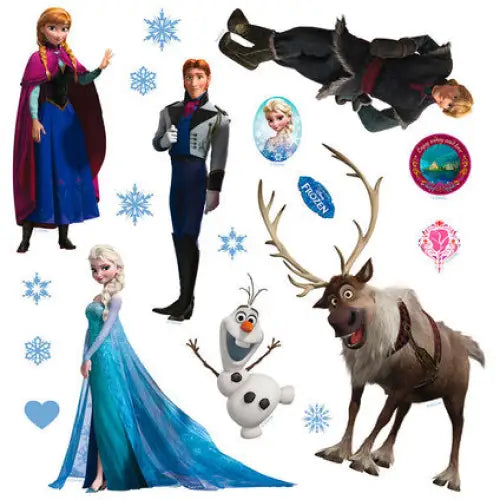 DISNEY STICKER 30X30 CM./1 PIECE THE FROZEN KINGDOM - Стикери<<<Декорации<<<Мебели и интериор<<<Praktiker