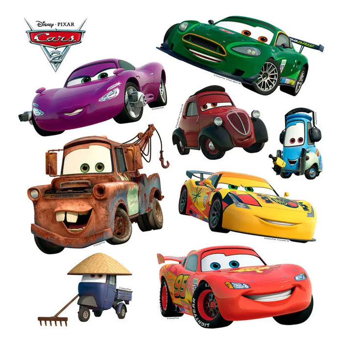DISNEY STICKER 30X30 CM./1H CARS 2 - Стикери<<<Декорации<<<Мебели и интериор<<<Praktiker